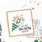 Concord & 9th Party Time Turnabout Stamp and Die Bundle cone