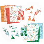 Concord & 9th Party Time Turnabout Stamp and Die Bundle sample