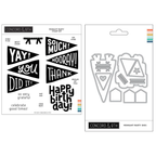 Concord & 9th Pennant Party Stamp and Die Bundle