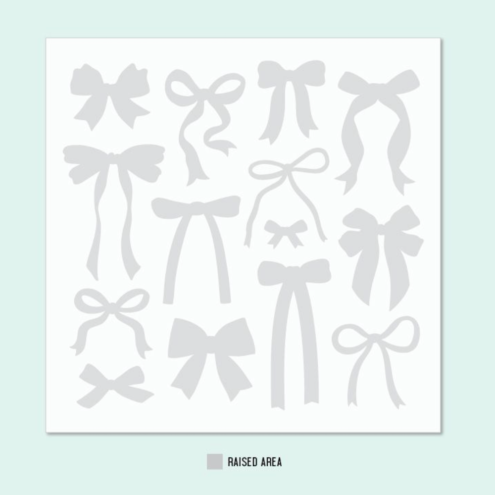 Concord & 9th Perfectly Tied Embossing Folder 12432
