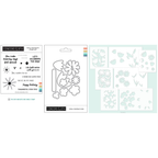 Concord & 9th Petal Portraits Stamps Dies and Stencils Bundle