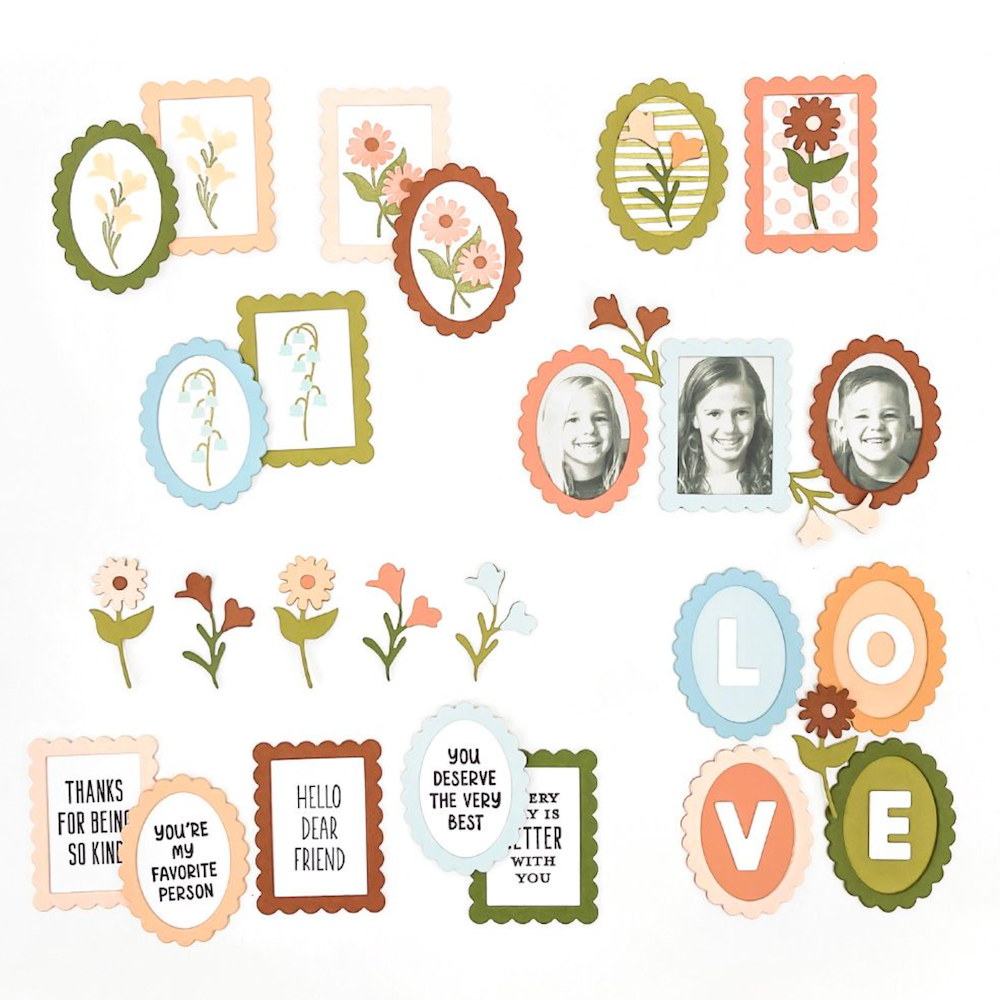 Concord & 9th Petite Frames Clear Stamp Set 12346 product