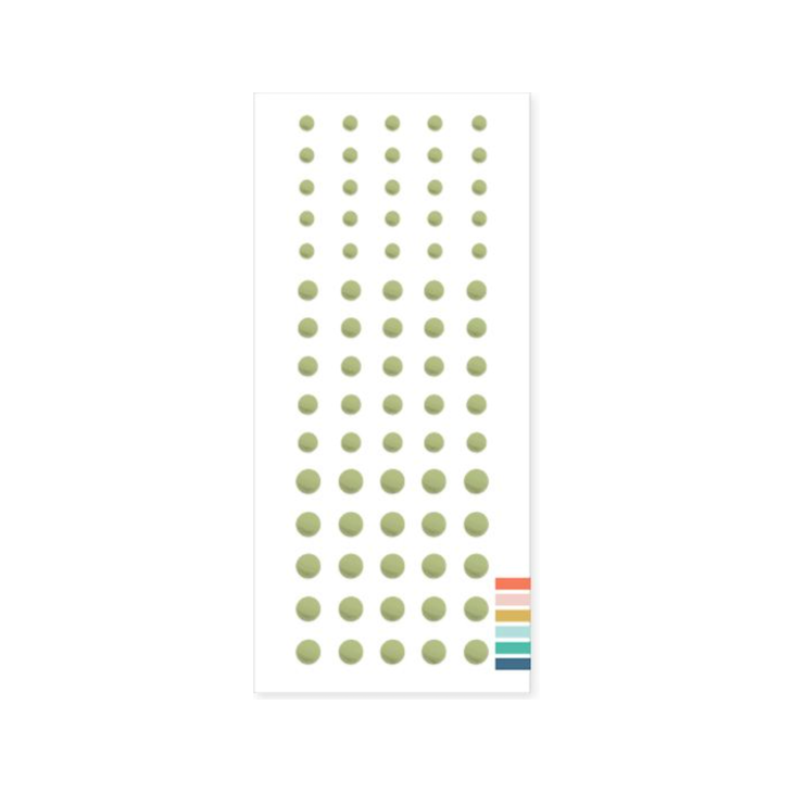Concord & 9th Pistachio Enamel Dots 12263 v