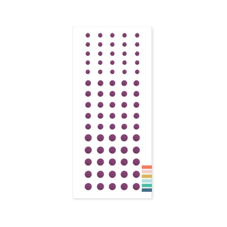Concord & 9th Plumberry Enamel Dots 12265 v