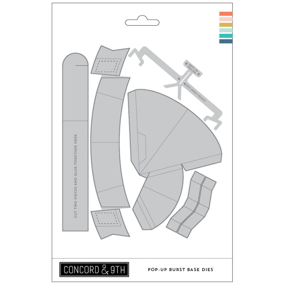 Concord & 9th Pop-up Burst Base Die Set 12349