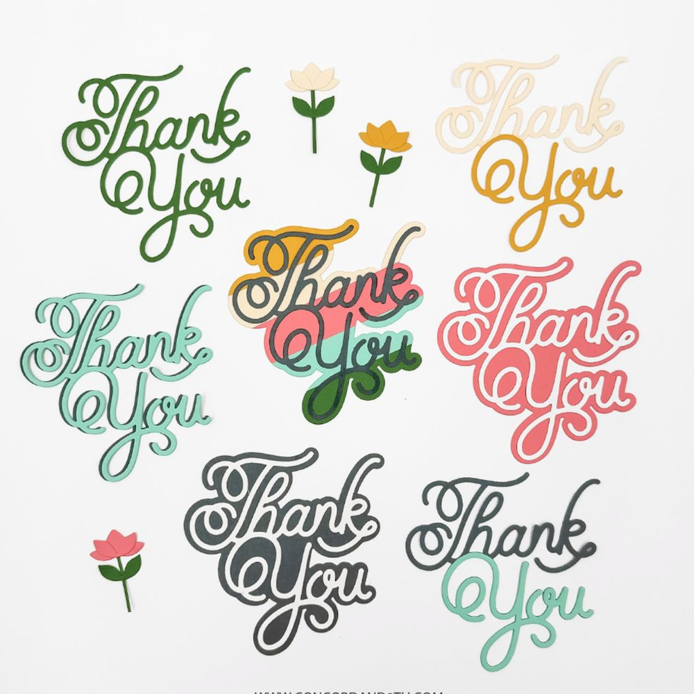 Concord & 9th Pretty Thank You Die Set 13010 product