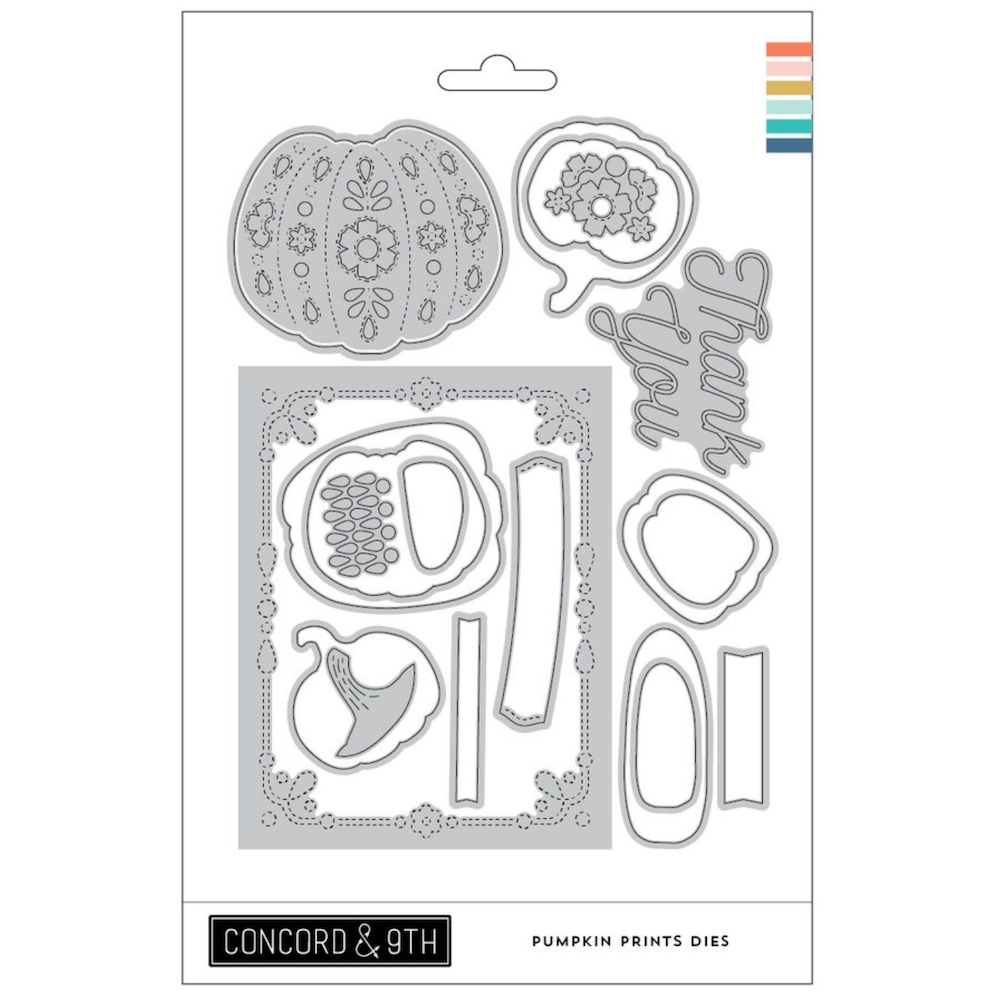 Concord & 9th Pumpkin Prints Die Set 13027