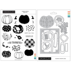 Concord & 9th Pumpkin Prints Stamps and Dies Bundle
