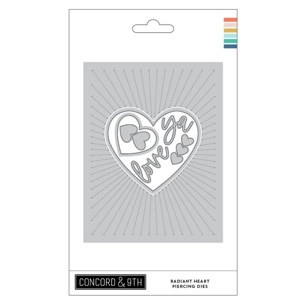 Concord & 9th Radiant Heart Die Set 12778