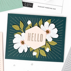 Concord & 9th Radiant Piercing Die 12672 hello