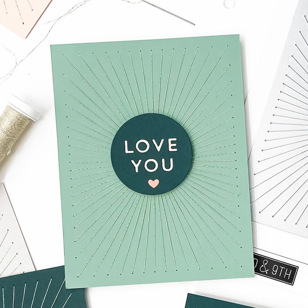 Concord & 9th Radiant Piercing Die 12672 love