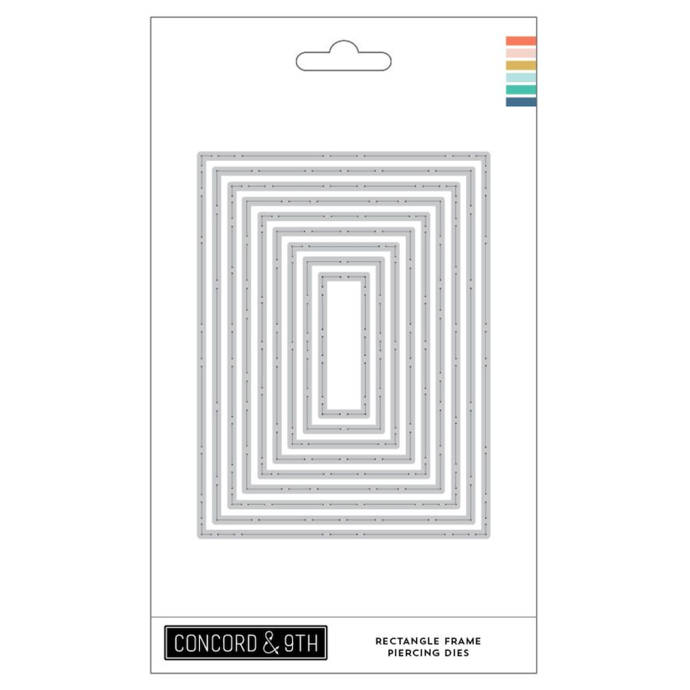 Concord & 9th Rectangle Frame Piercing Die 12670