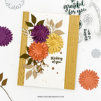 Concord & 9th Rustic Bouquet Die Set 13030 thinking of you
