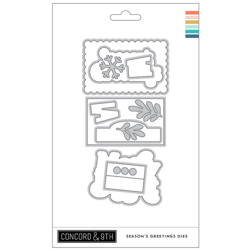 Concord & 9th Season's Greetings Die Set 12596