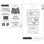Concord & 9th Season's Greetings Stamp and Die Bundle