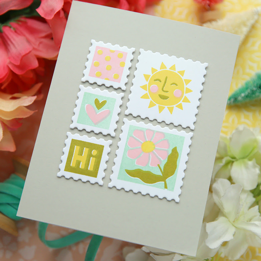 Concord & 9th Sending Joy Clear Stamp Set 12675 laura | color-code:ALT01