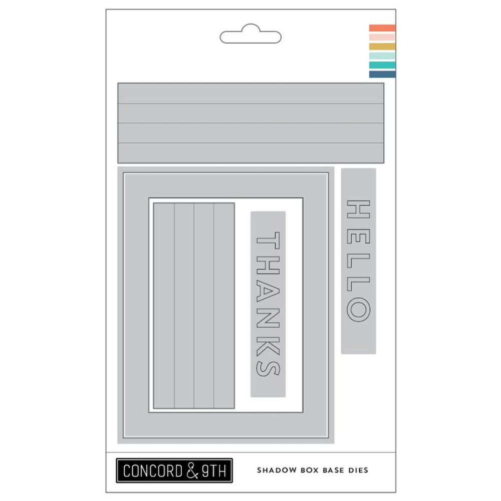 Concord & 9th Shadow Box Base Die Set 13011