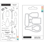 Concord & 9th Simple Stems Stamps and Dies Bundle