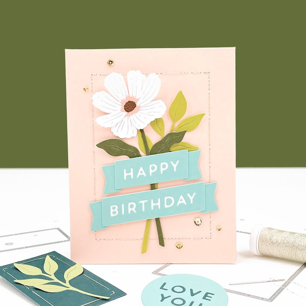 Concord & 9th Simply Put Die Set 12678 happy