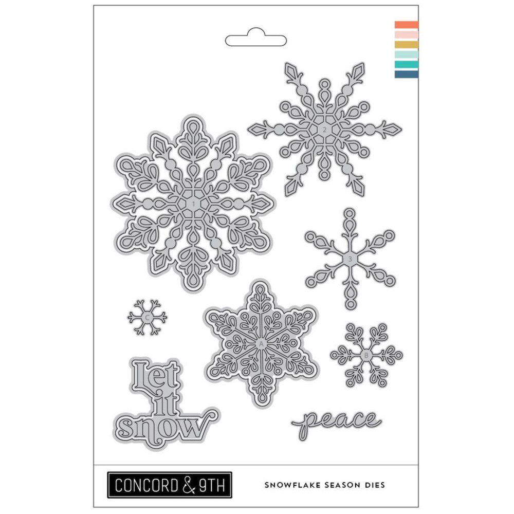Concord & 9th Snowflake Season Die Set 13061