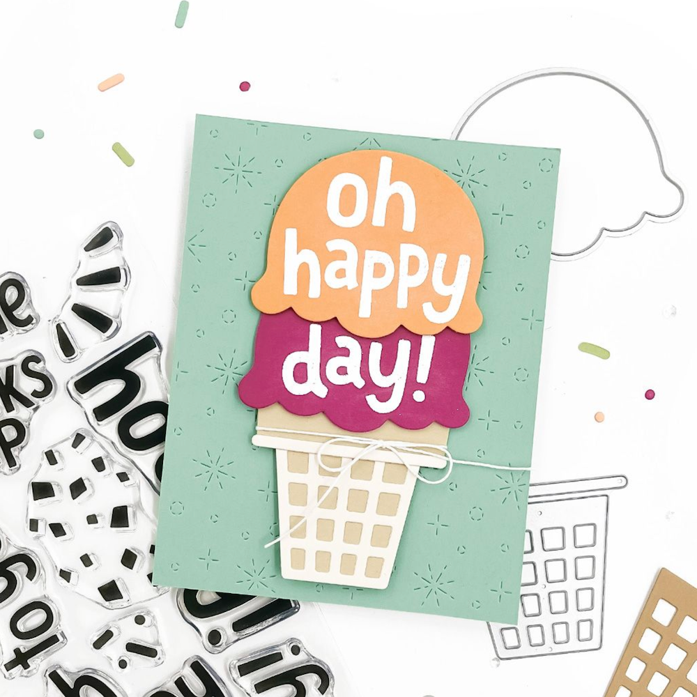Concord & 9th So Many Scoops Expandable Die Set 12696 happy