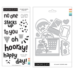 Concord & 9th So Many Scoops Stamp and Die Bundle