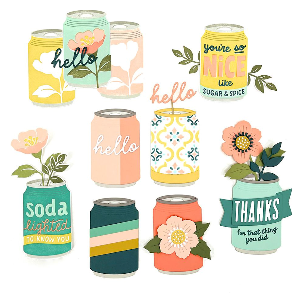 Concord & 9th Soda-Lighted Clear Stamp Set 12331 product