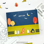 Concord & 9th Spook Alley Clear Stamp Set 13032 creep it real
