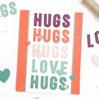 Concord & 9th Stitch of Love Piercing Die Set 12780 hugs