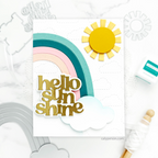 Concord & 9th Sunshine & Rainbows Die Set 12476 caly