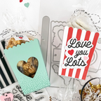 Concord & 9th Tasty Treat Clear Stamp Set 12373 love