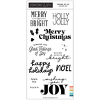 Concord & 9th Tidings of Joy Clear Stamp Set 13062
