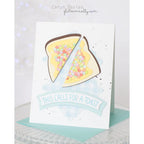 Concord & 9th Toast Time Die Set 12836 this calls for a toast sprinkles card caryn davies
