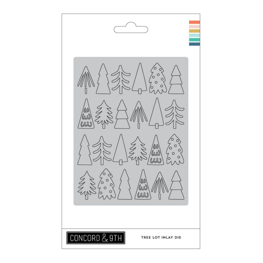 Concord & 9th Tree Lot Inlay Die Set 12228