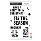 Concord & 9th Tree Topper Clear Stamp Set 12229