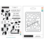 Concord & 9th Triple-Step Happy Day Stamp and Die Bundle