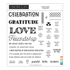 Concord & 9th True Story Clear Stamp Set 12312 v