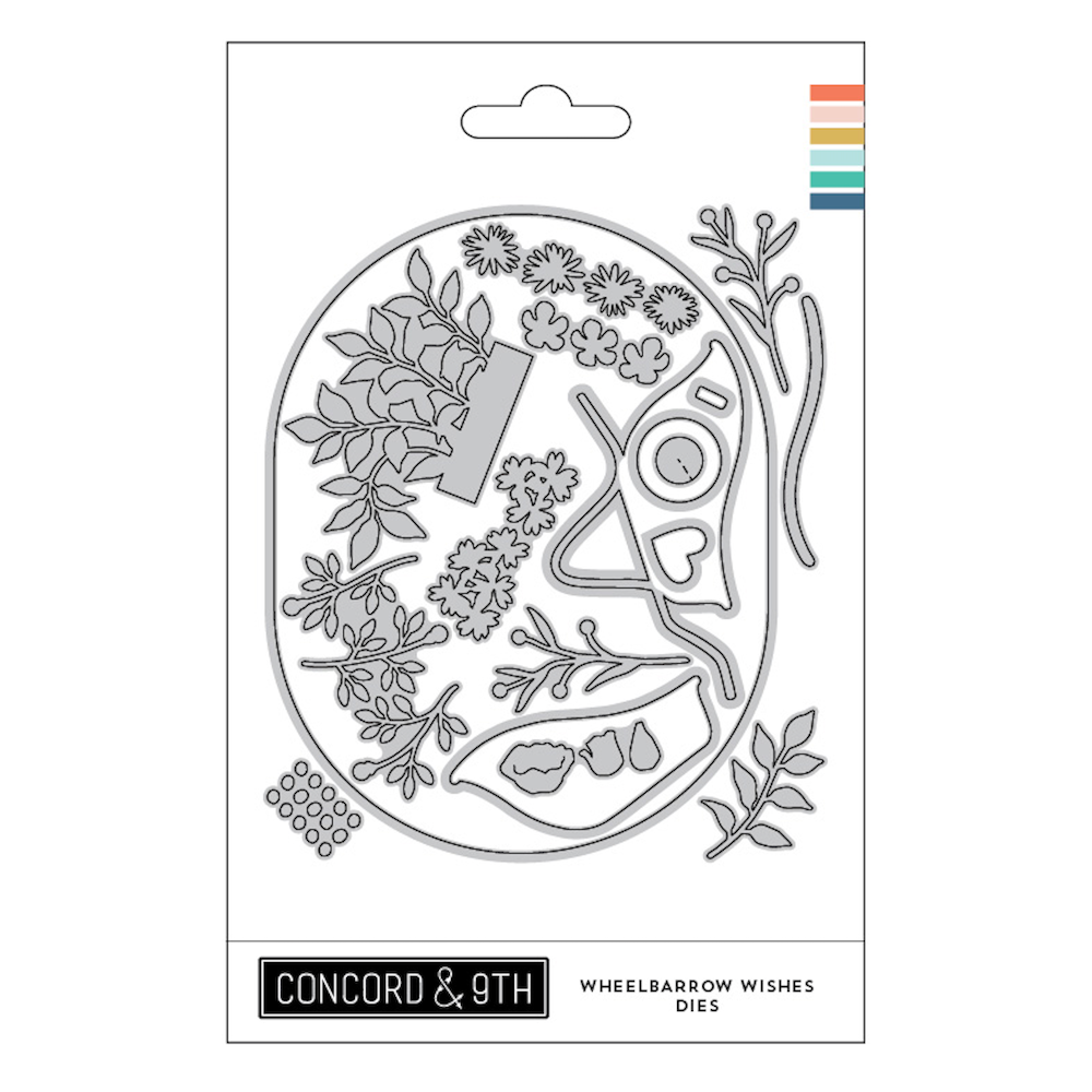 Concord & 9th Wheelbarrow Wishes Die Set 12948