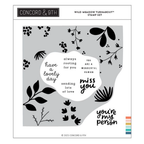 Concord & 9th Wild Meadow Turnabout Stamp Set 12679 updated