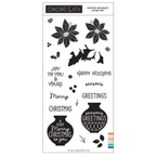 Concord & 9th Winter Bouquet Clear Stamp Set 12604