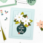 Concord & 9th Winter Bouquet Clear Stamp Set 12604 joy