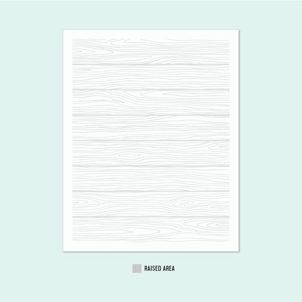 Concord & 9th Wood Slat Embossing Folder 12334