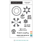 Concord & 9th Woven Words Clear Stamp Set 13128