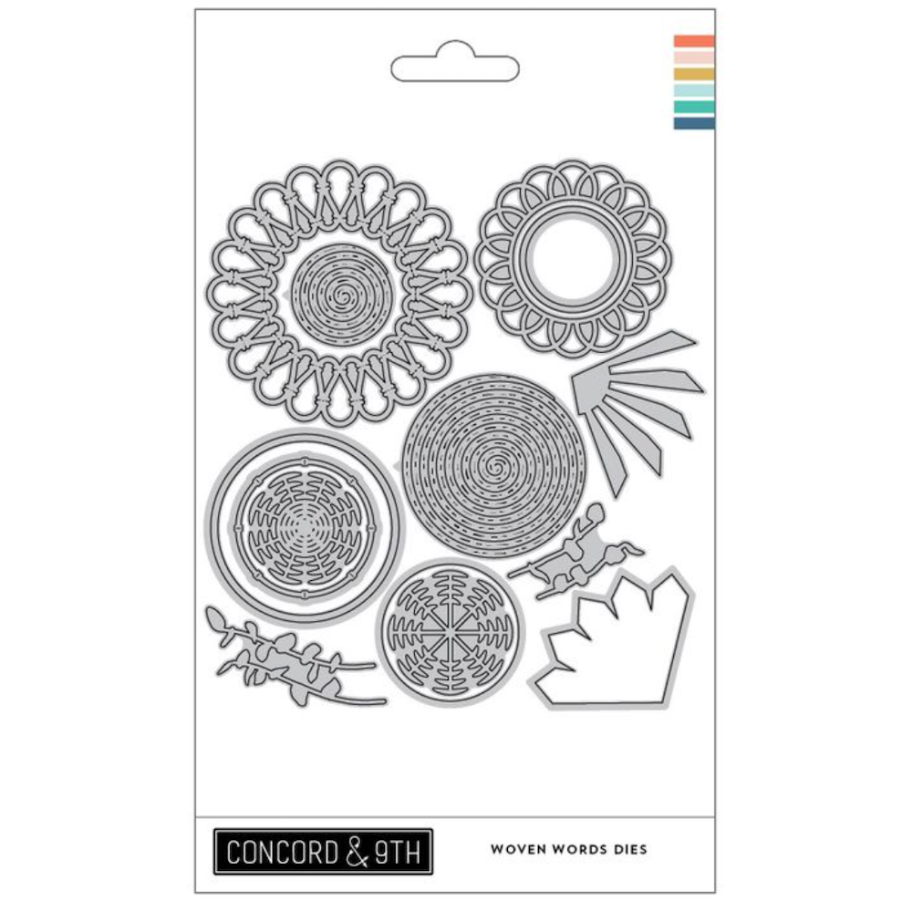 Concord & 9th Woven Words Die Set 13129