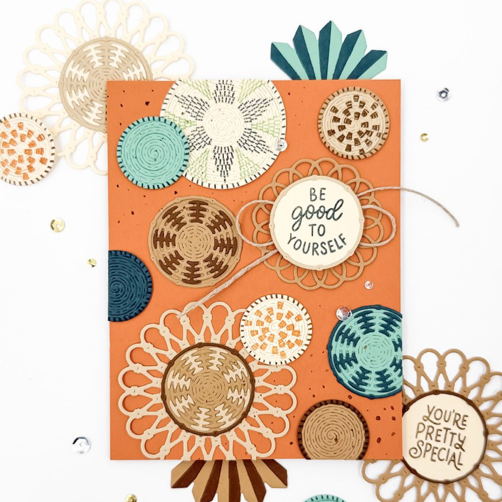Concord & 9th Woven Words Die Set 13129 good