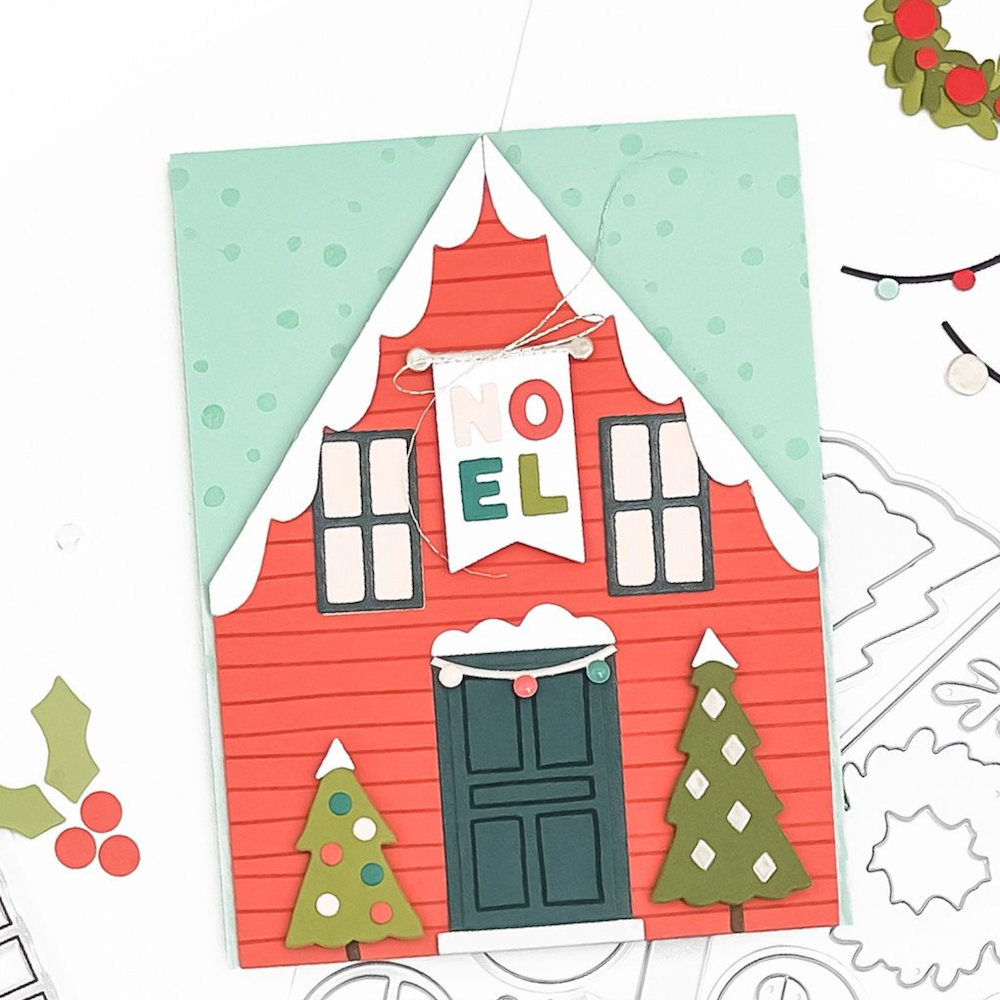 Concord & 9th Yuletide Lane Clear Stamp Set 12607 noel