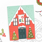Concord & 9th Yuletide Lane Clear Stamp Set 12607 noel