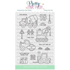 Pretty Pink Posh Construction Additions Clear Stamps
