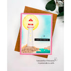 Simon Says Stamp Friend Like You Collection I Want It All Embossing Folders set1015ef Contemporary Lighthouse
