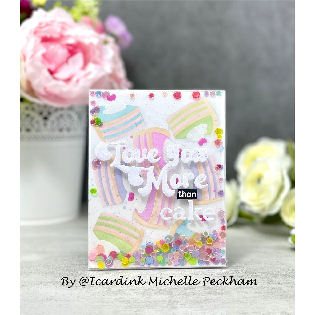 Simon Says Stamp Embellishment Mix Conversation Hearts 0125ch To Be Loved Valentine's Day Card